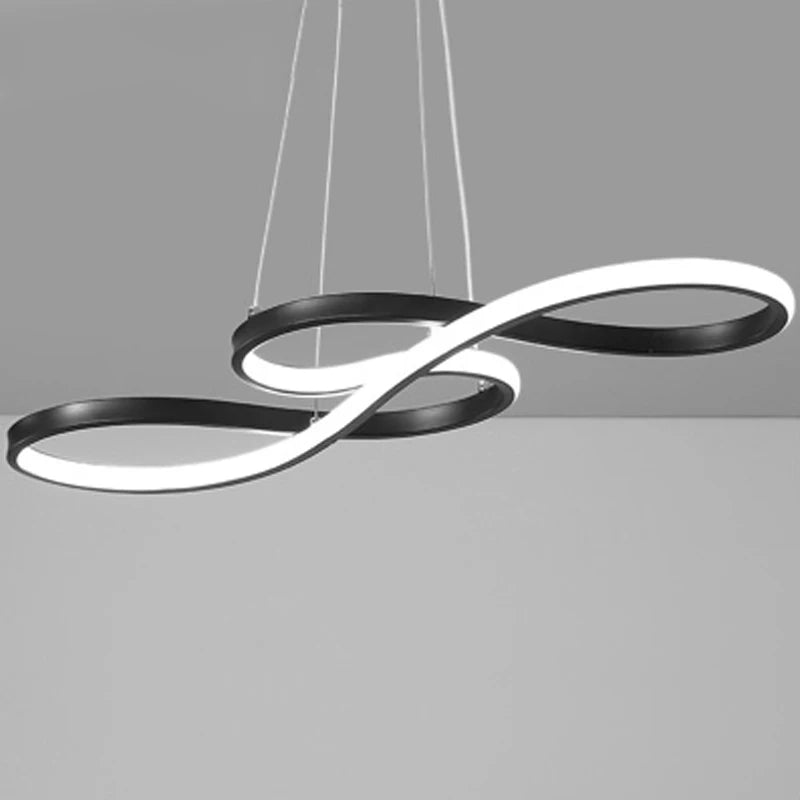 Modern LED Kitchen Island Pendant Light – Remote Dimmable