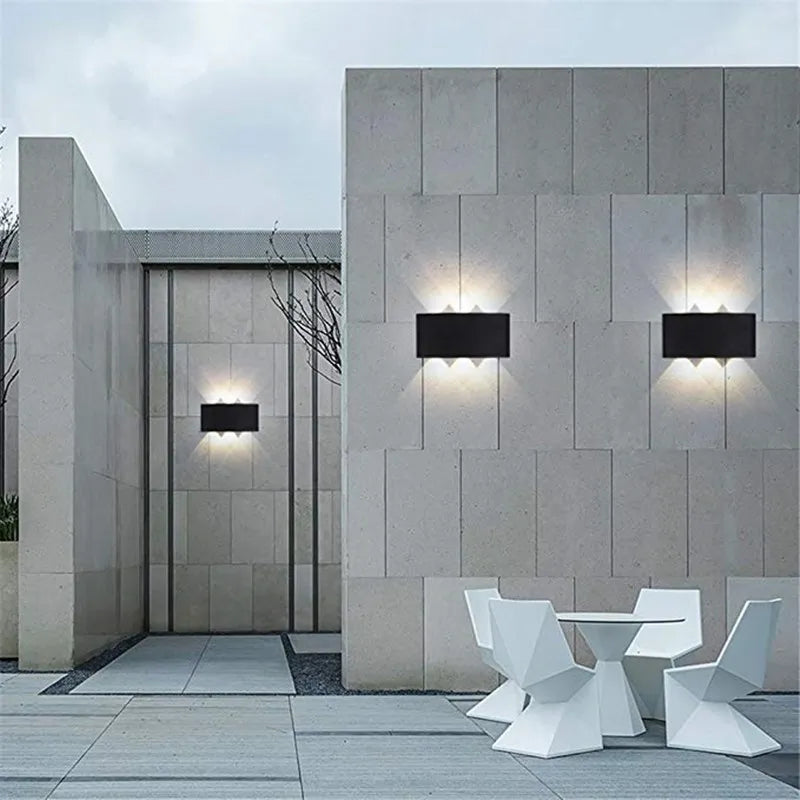 Aluminijska LED zidna svjetiljka | Gore i dolje | IP65 | 2W–12W