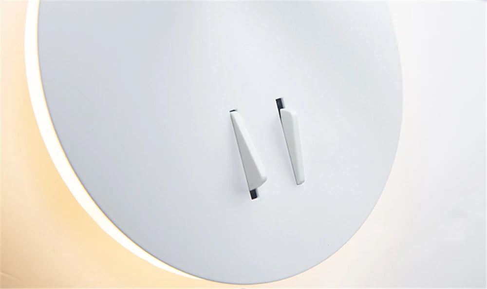 Swivel LED Wall Lamp with Switch – Dimmable Bedside Reading Light