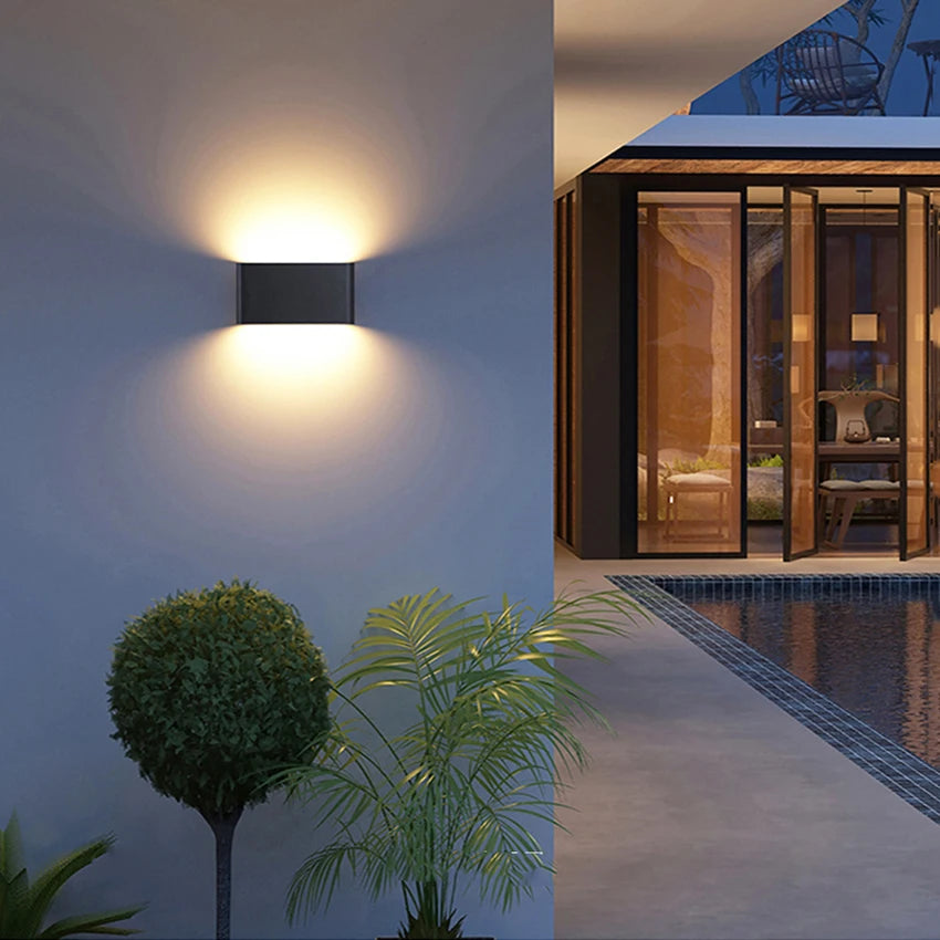 IP65 LED-Wandleuchte – Innen & Außen, 6W/12W/20W