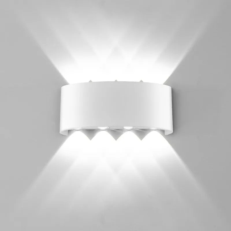 Aluminijska LED zidna svjetiljka | Gore i dolje | IP65 | 2W–12W