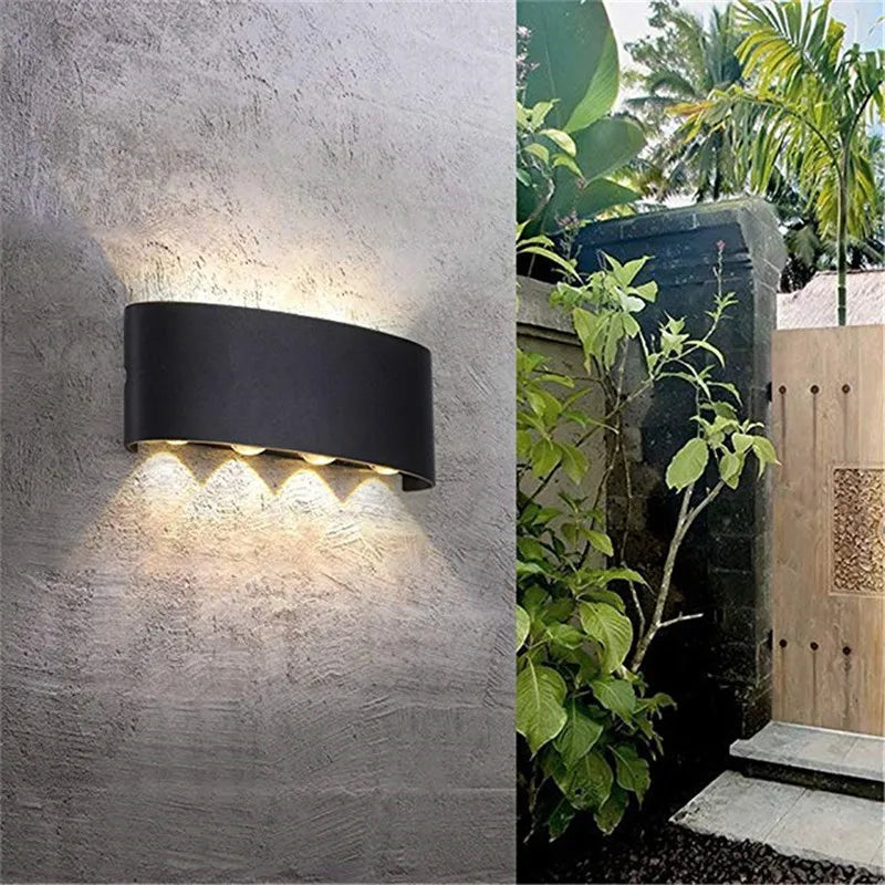 Aluminijska LED zidna svjetiljka | Gore i dolje | IP65 | 2W–12W