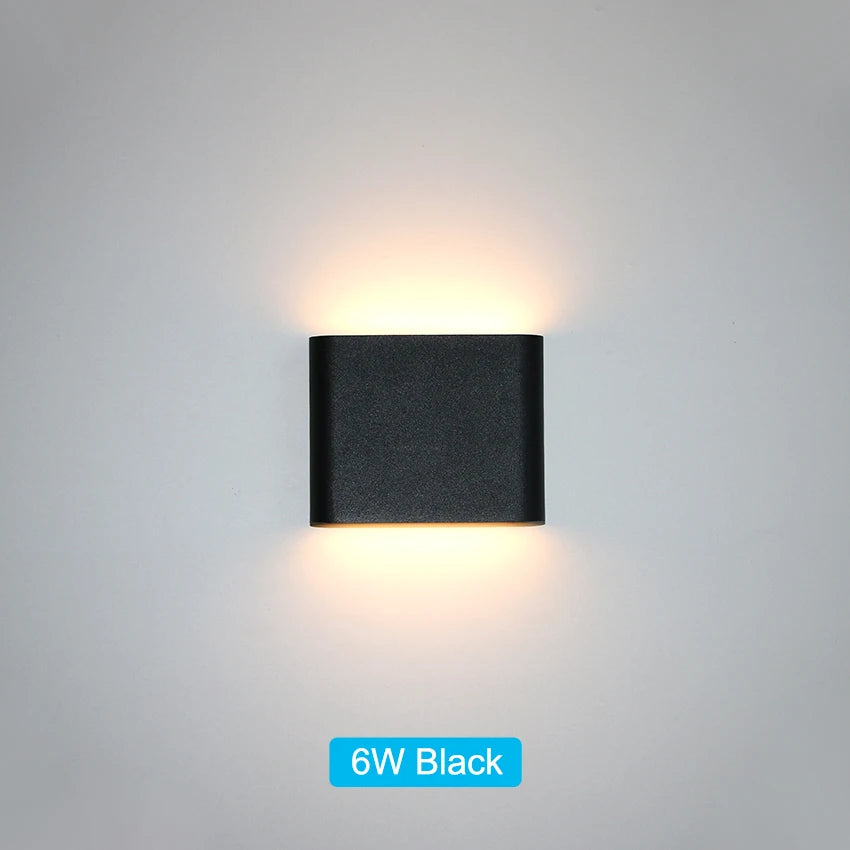 IP65 LED-Wandleuchte – Innen & Außen, 6W/12W/20W