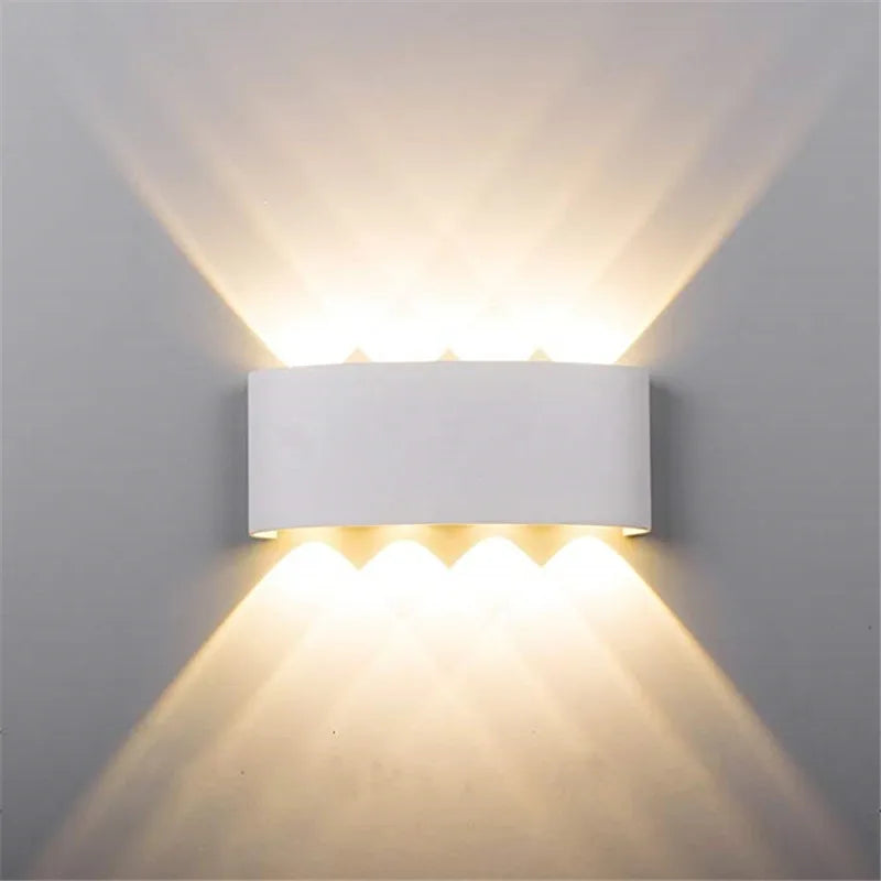 Aluminijska LED zidna svjetiljka | Gore i dolje | IP65 | 2W–12W
