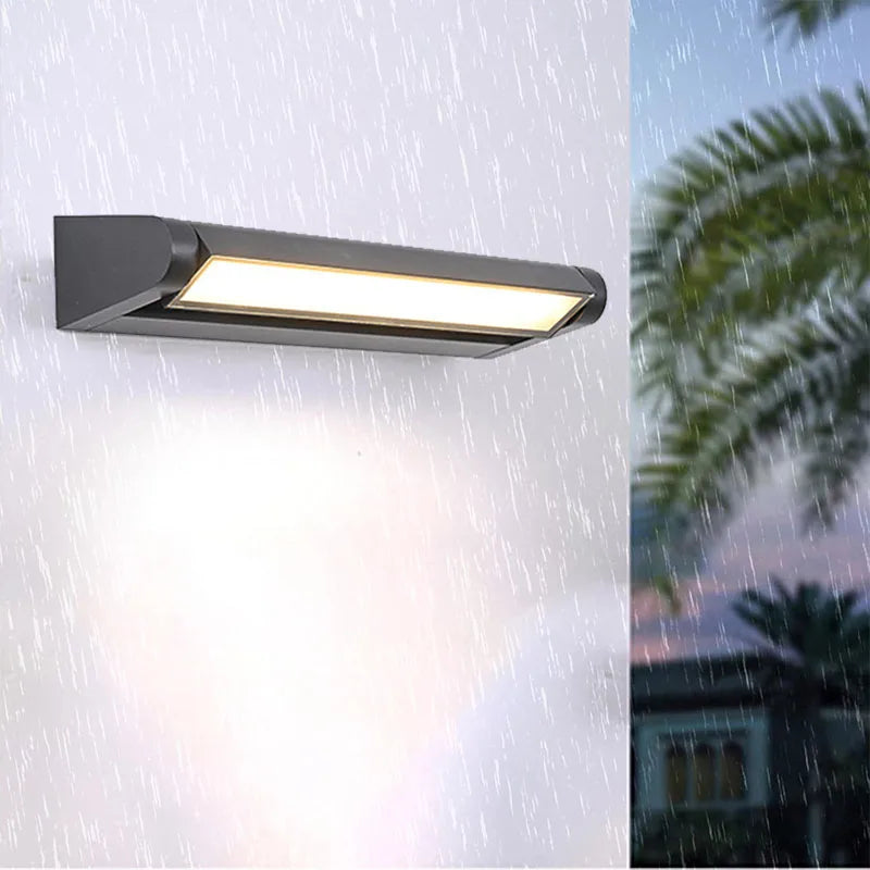 LED-Außenwandleuchte | 350° verstellbar | 12W–30W | IP65
