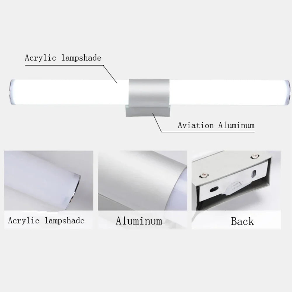 LED-Spiegelwandleuchte – Badezimmer & Flur | AlohaHome