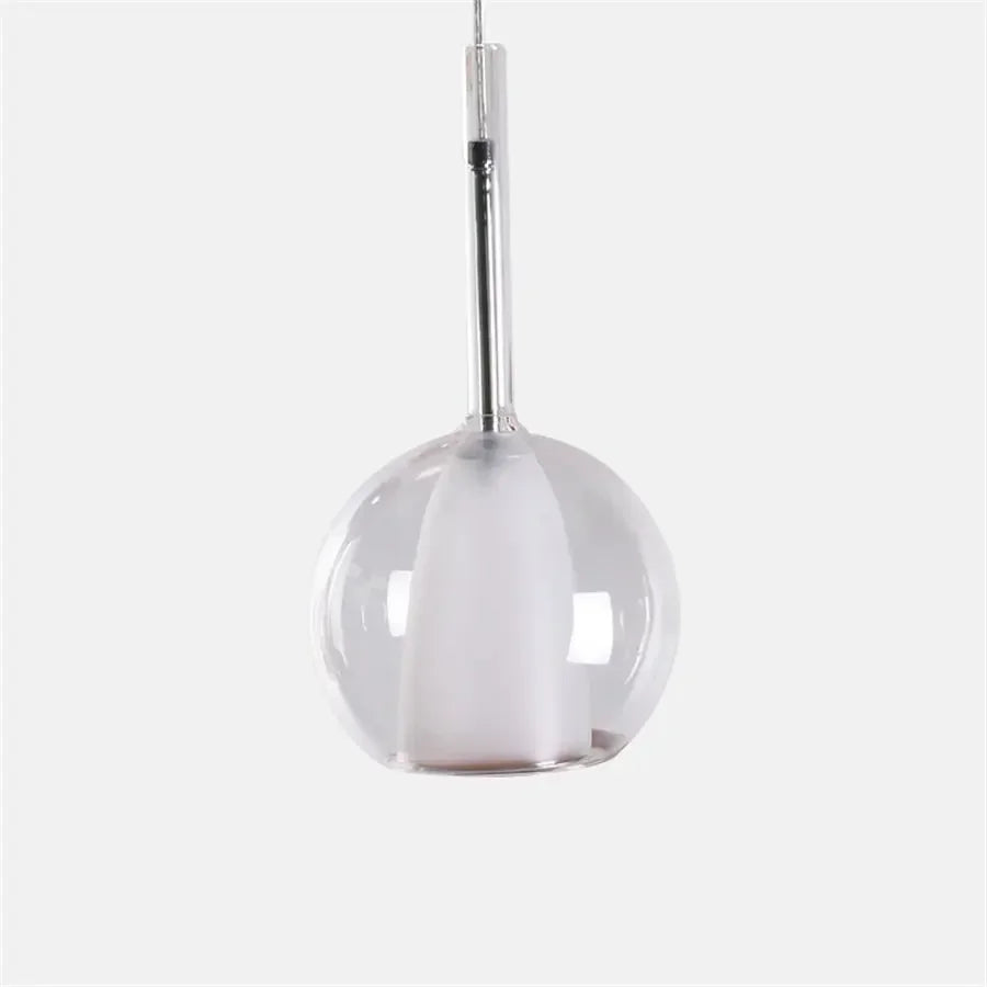 Glass Penta Glo LED Pendant Light – 15, 20 or 25cm | 4 Colours