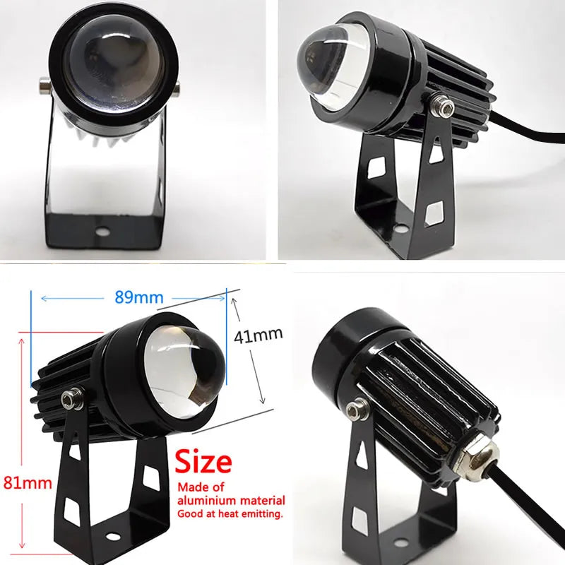 LED-Außenwandstrahler – IP67 Wasserdicht, 9W/12W, Verschiedene Farben