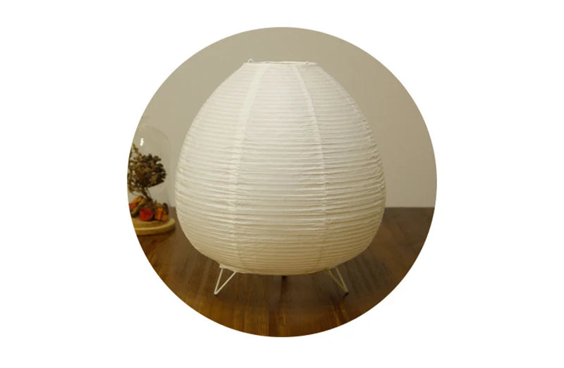 Wabi Sabi LED stolna svjetiljka – nordijski papirnati sjenilo | AlohaHome