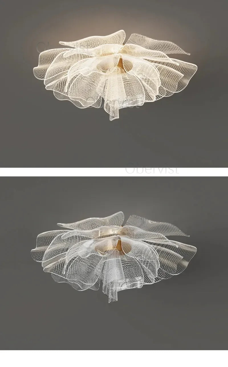 Luxury Flower Design LED Ceiling Light – 35, 45 or 55cm | Dimmable