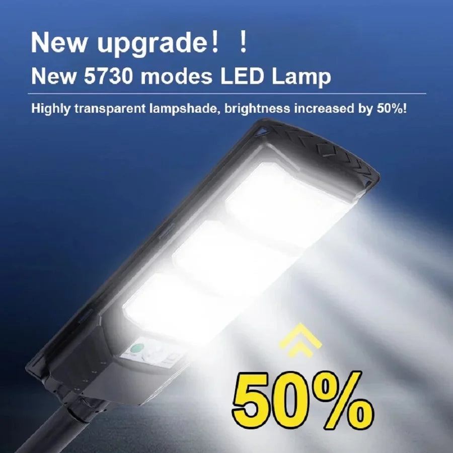 Solar-LED-Flutlicht – Bewegungssensor, IP65, 600W/800W/1200W