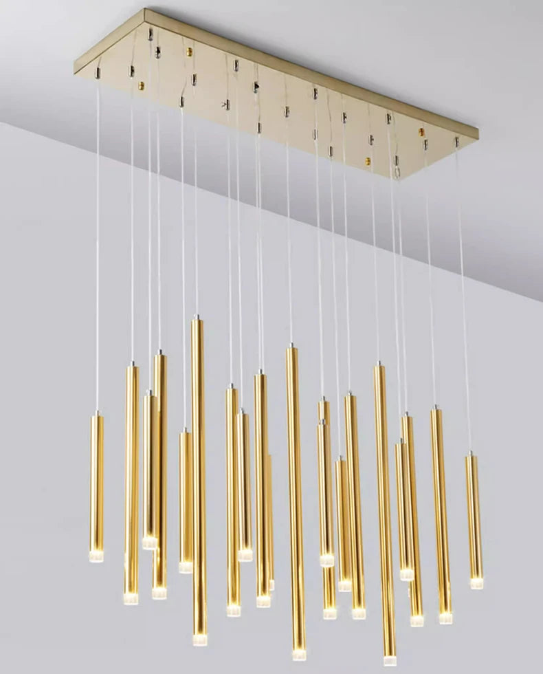 Modern LED Sputnik Chandelier – Smart Dimmable, 9–33 Heads