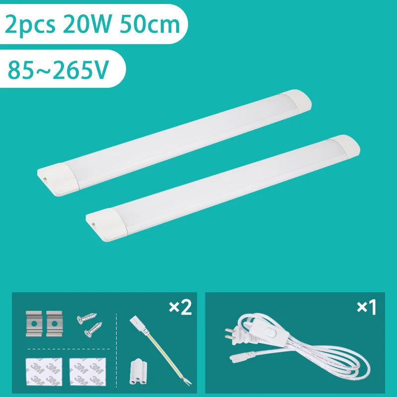 Super Bright LED Under Cabinet Light – Kitchen Tube Light