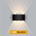 Aluminijska LED zidna svjetiljka | Gore i dolje | IP65 | 2W–12W