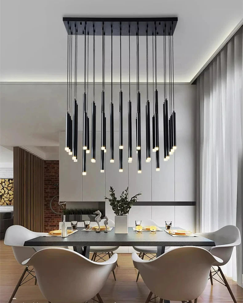 Modern LED Sputnik Chandelier – Smart Dimmable, 9–33 Heads