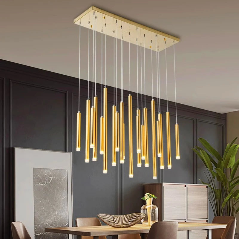 Modern LED Sputnik Chandelier – Smart Dimmable, 9–33 Heads