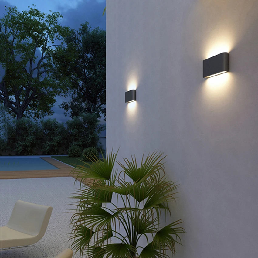 IP65 LED-Wandleuchte – Innen & Außen, 6W/12W/20W