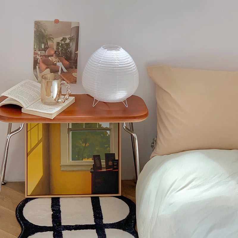 Wabi Sabi LED stolna svjetiljka – nordijski papirnati sjenilo | AlohaHome