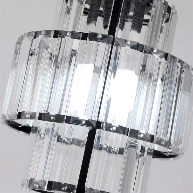 Creative Crystal LED Chandelier Pendant Lamp – E14 Hanging Light