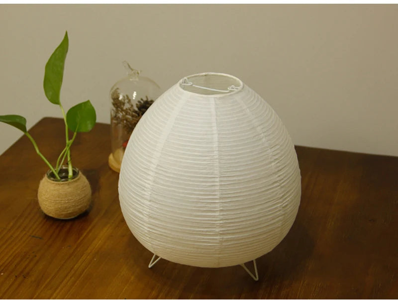Wabi Sabi LED stolna svjetiljka – nordijski papirnati sjenilo | AlohaHome