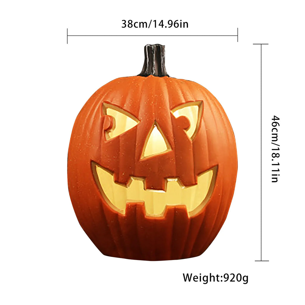 Halloween Light-Up Pumpkin Lantern – Jack-o’-Lantern Decoration