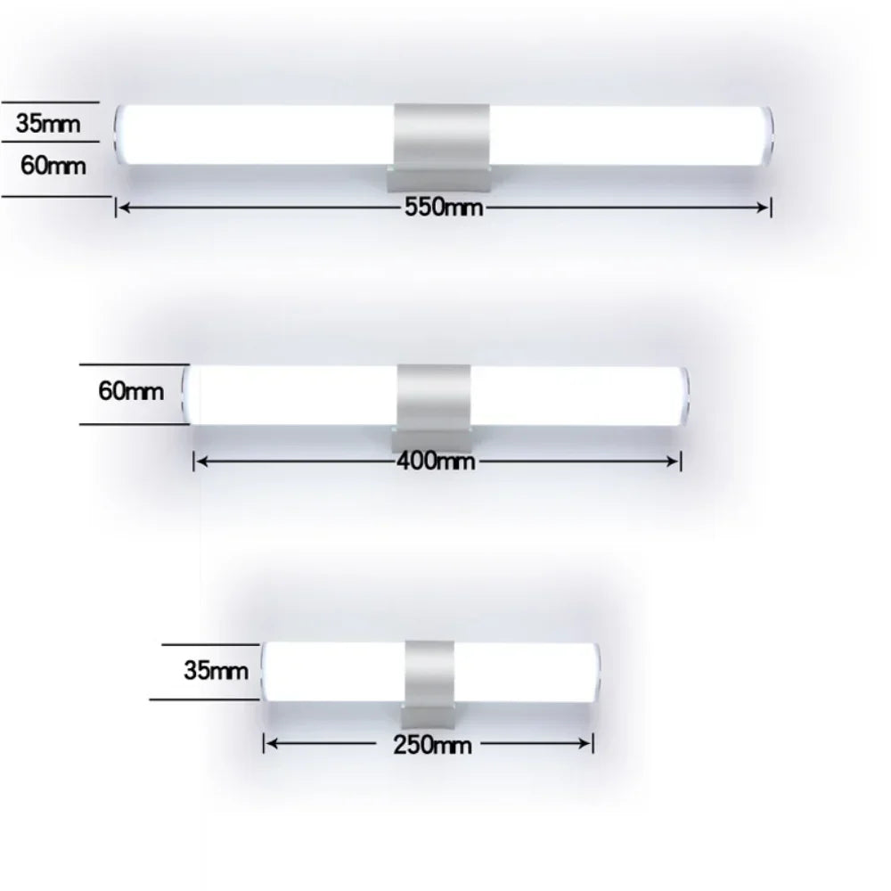 LED-Spiegelwandleuchte – Badezimmer & Flur | AlohaHome