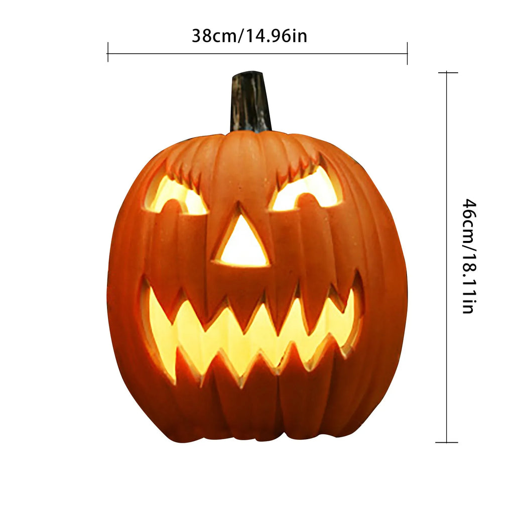 Halloween Light-Up Pumpkin Lantern – Jack-o’-Lantern Decoration