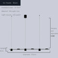Modern LED Chandelier – Dimmable Multi-Head Ceiling Light