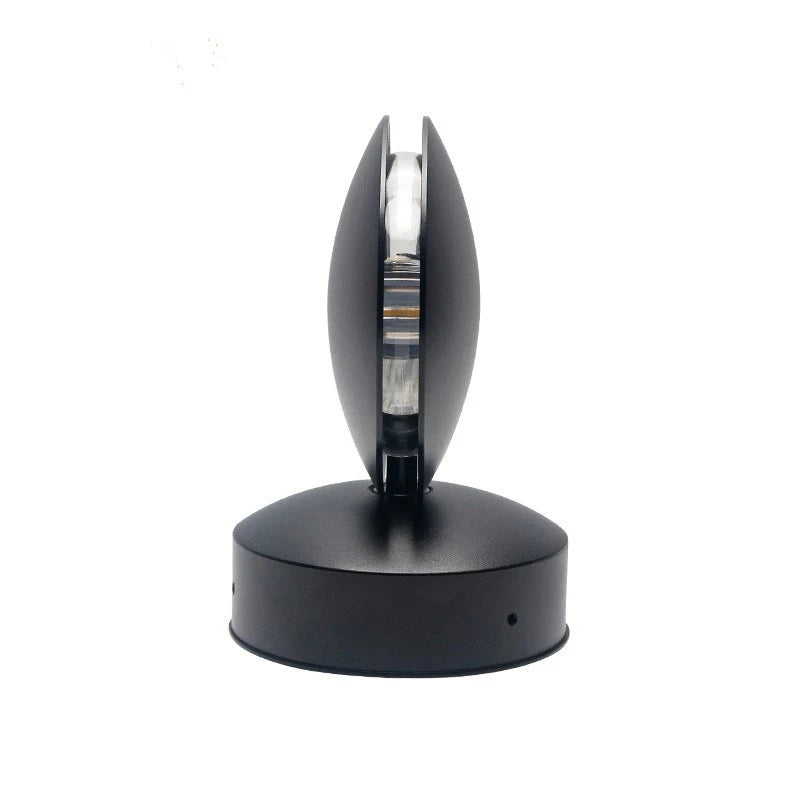 360° Rotating LED Wall & Ceiling Lamp – Warm & Cool White, Black & White
