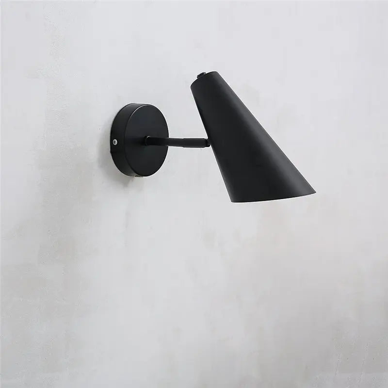 Nordic Swing Arm Wall Lamp – Adjustable Bedside Reading Light