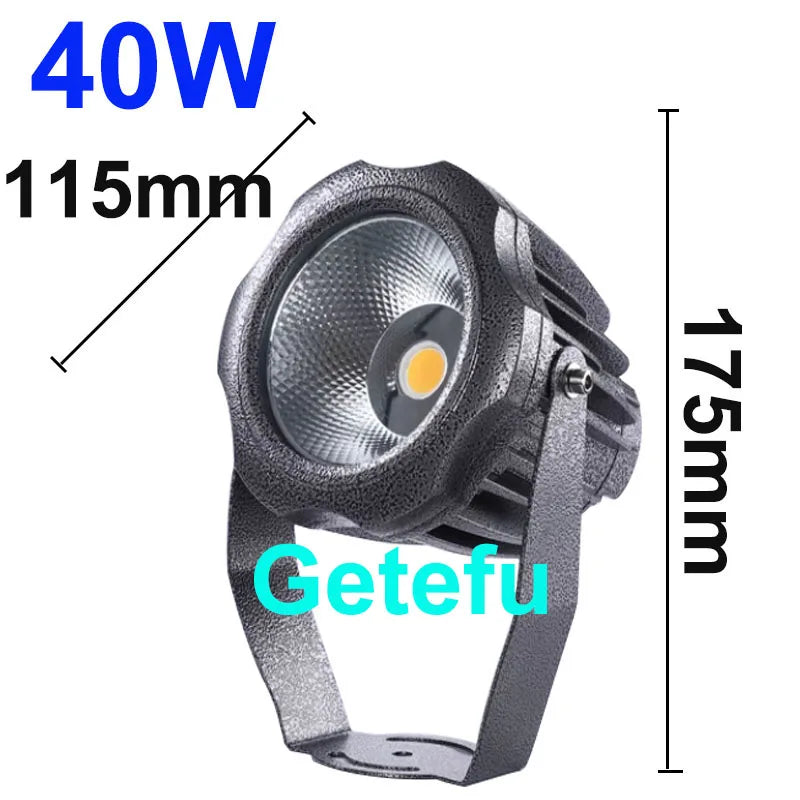 LED-Außenstrahler für Rasen | 10–40W Wall Washer Flutlicht