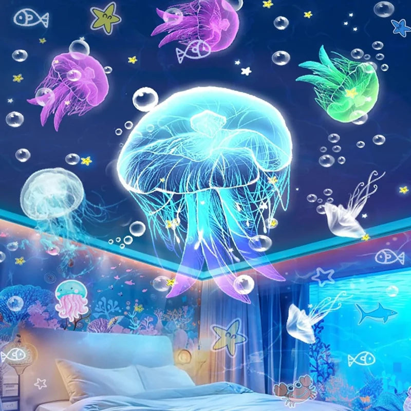 Star & Ocean LED Night Light Projector – 5 Films, 4 Colours, 360° Rotation