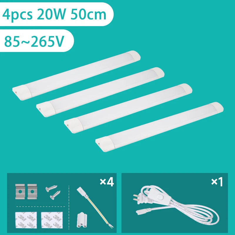 Super Bright LED Under Cabinet Light – Kitchen Tube Light