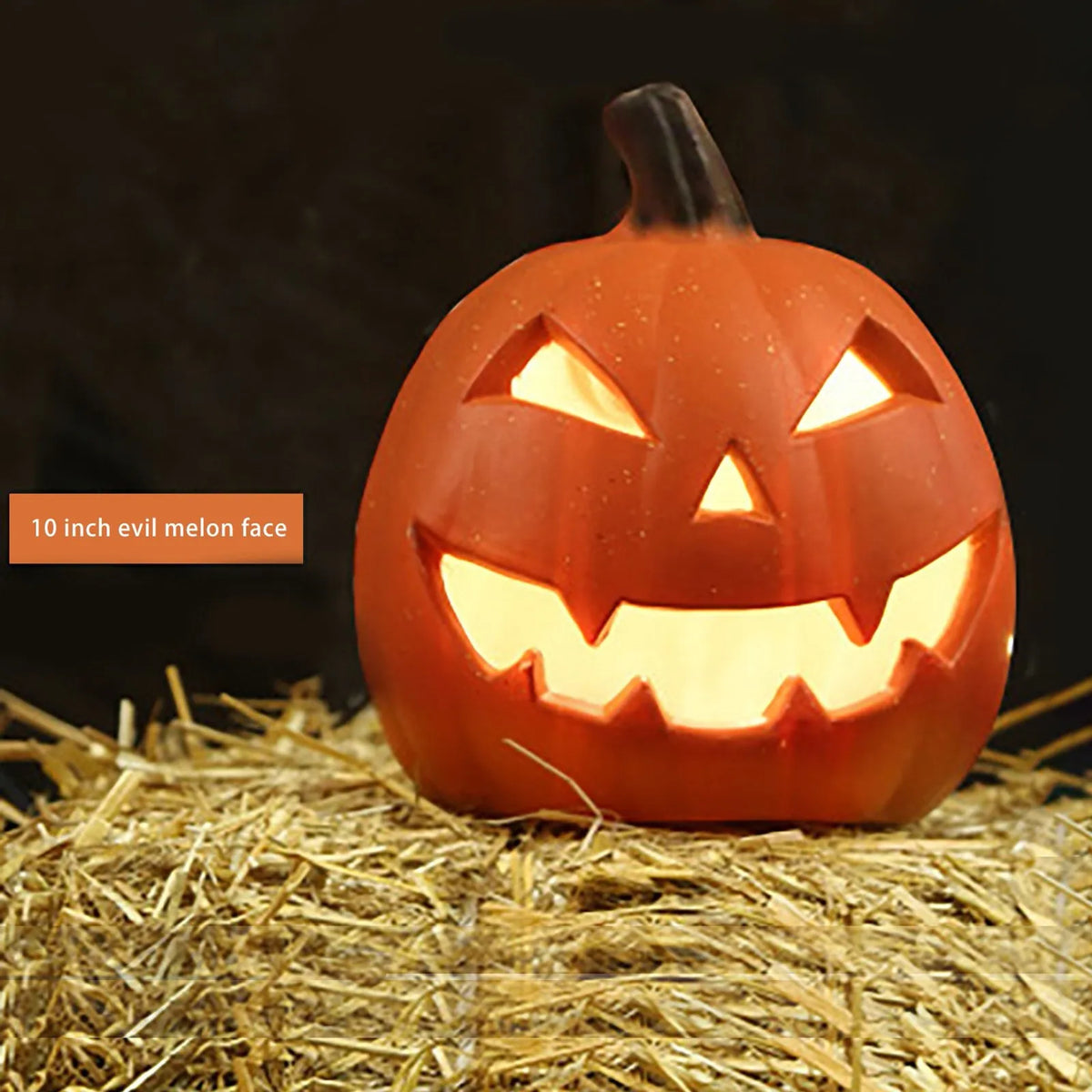 Halloween Light-Up Pumpkin Lantern – Jack-o’-Lantern Decoration