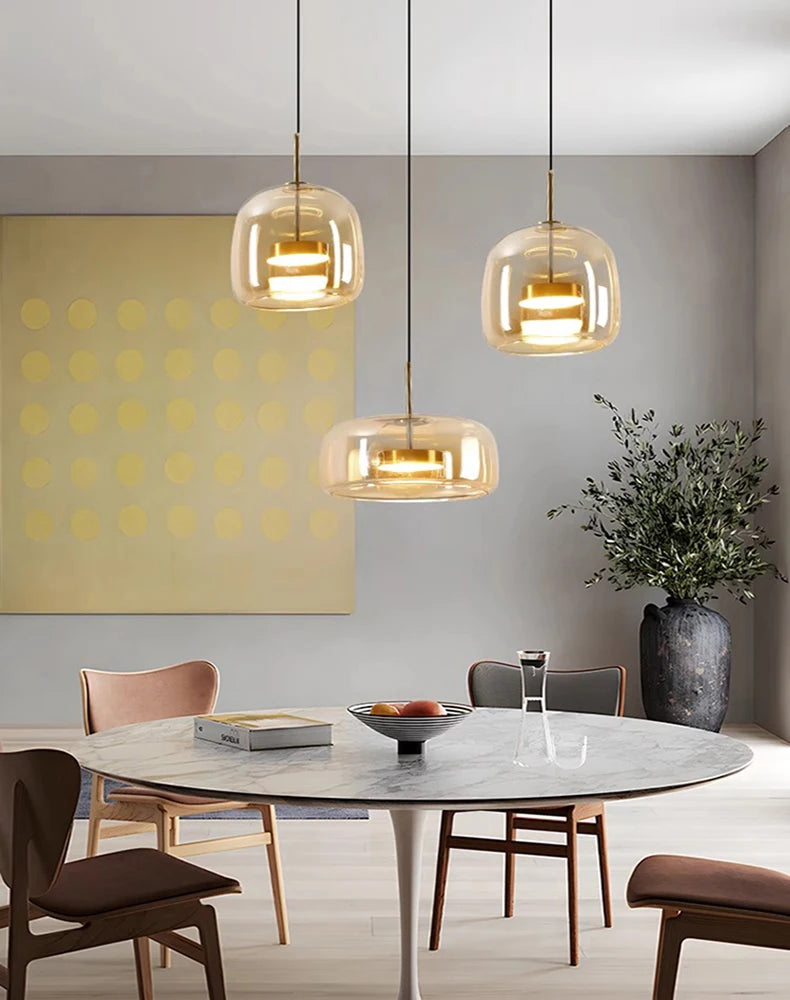 Modern LED Pendant Chandelier – Multi-Style Smart Lighting