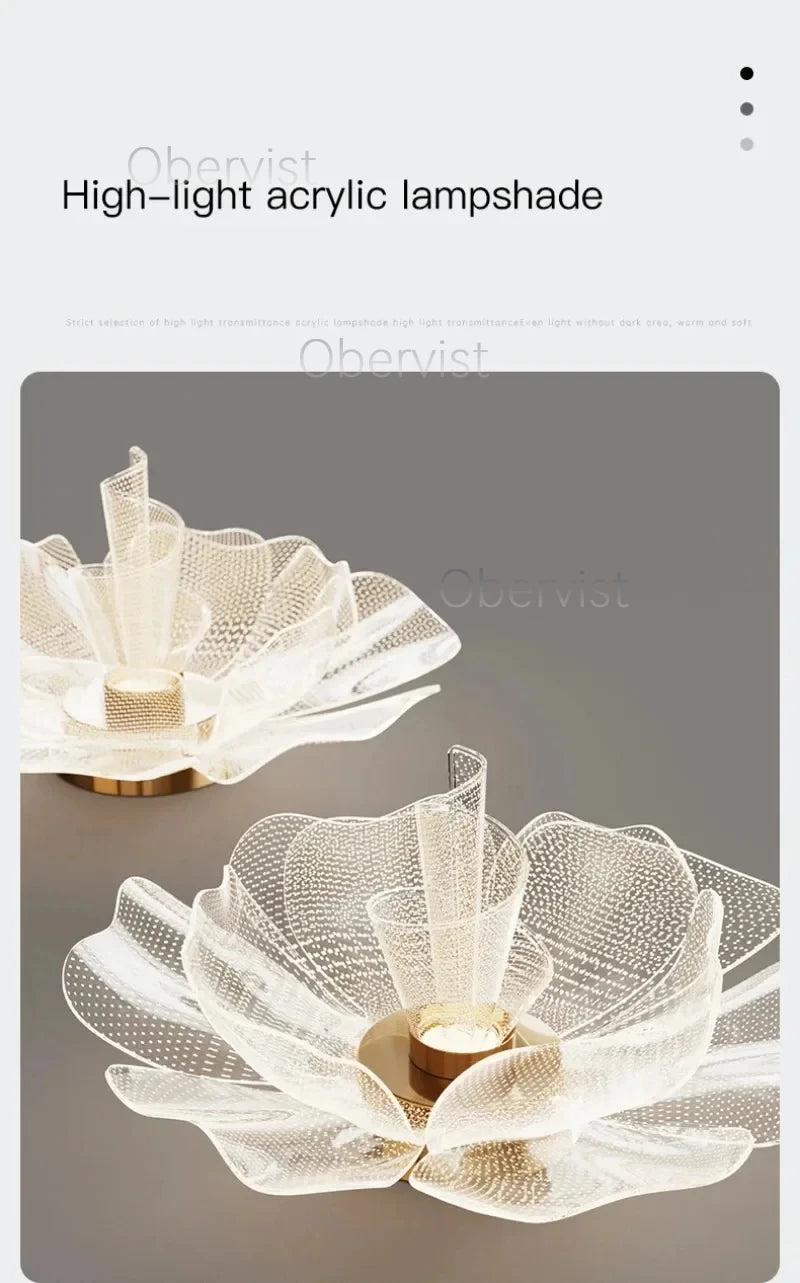 Luxury Flower Design LED Ceiling Light – 35, 45 or 55cm | Dimmable