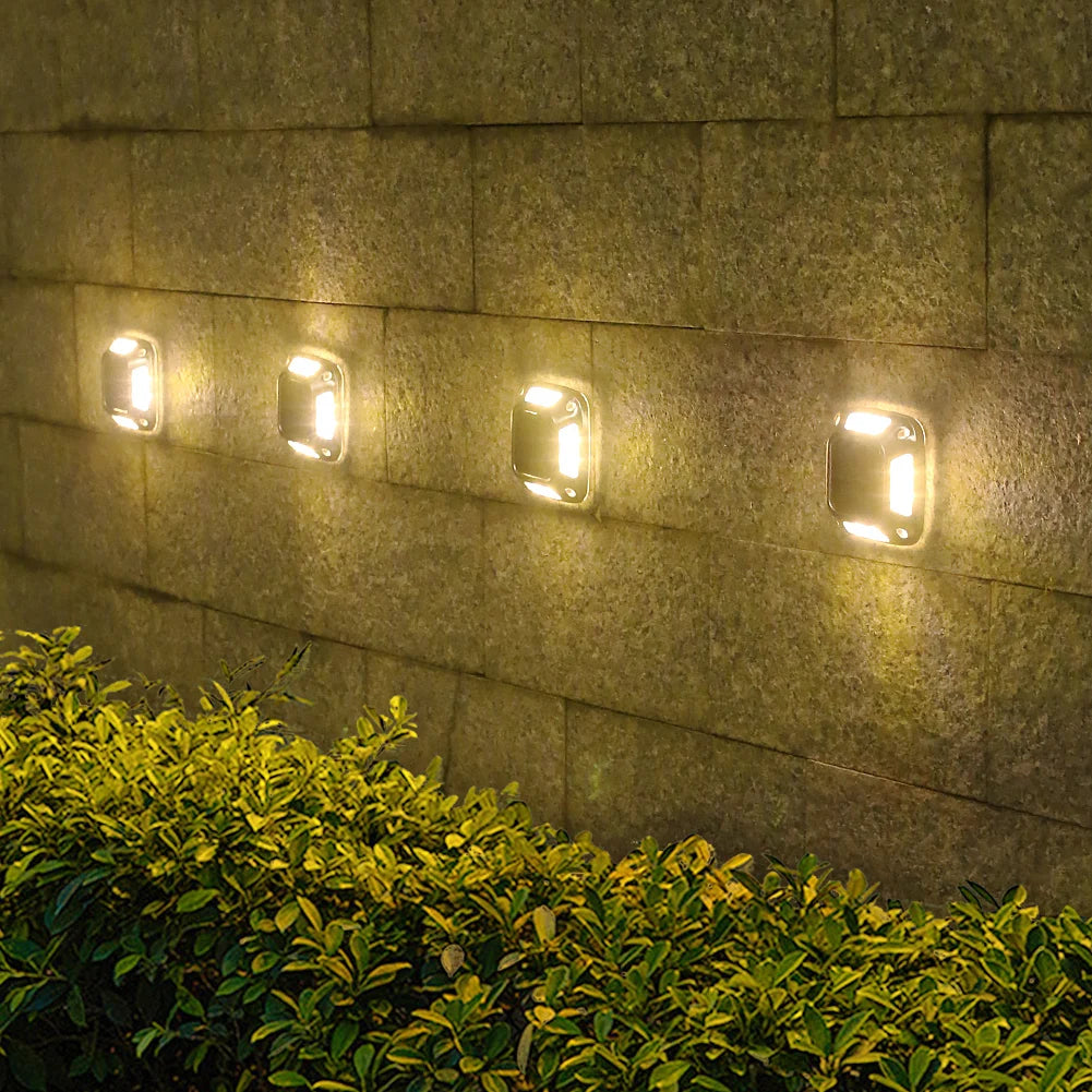 Solar Ground & Step Light – IP65 Waterproof Driveway & Pathway Lamp