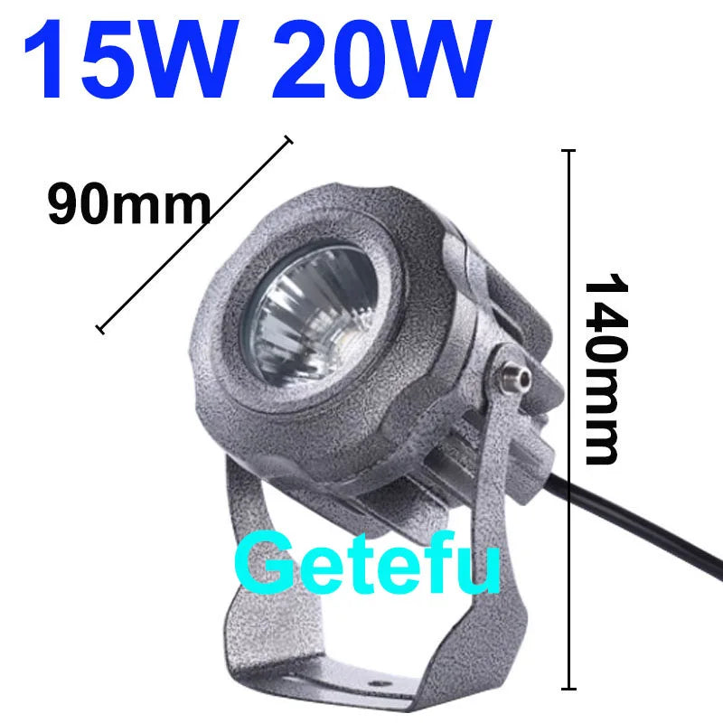 LED-Außenstrahler für Rasen | 10–40W Wall Washer Flutlicht