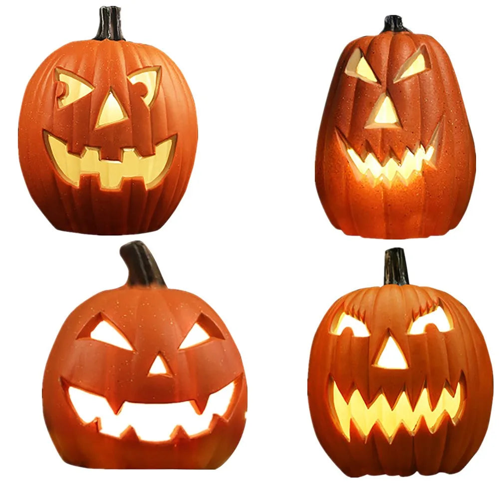 Halloween Light-Up Pumpkin Lantern – Jack-o’-Lantern Decoration