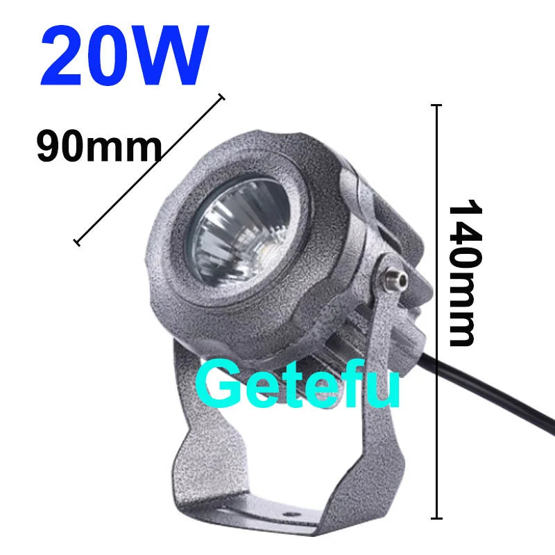LED-Außenstrahler für Rasen | 10–40W Wall Washer Flutlicht