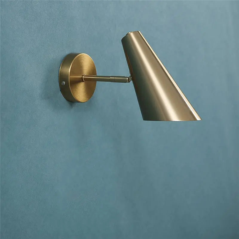 Nordic Swing Arm Wall Lamp – Adjustable Bedside Reading Light