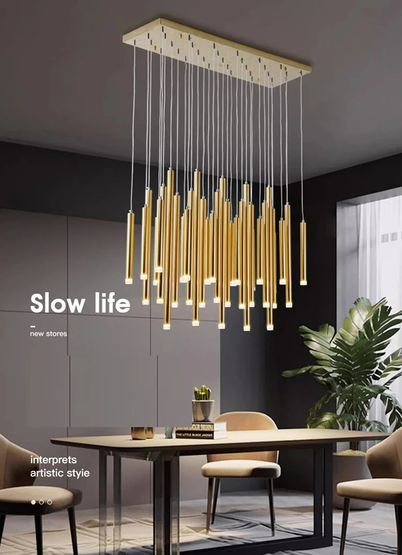 Modern LED Sputnik Chandelier – Smart Dimmable, 9–33 Heads