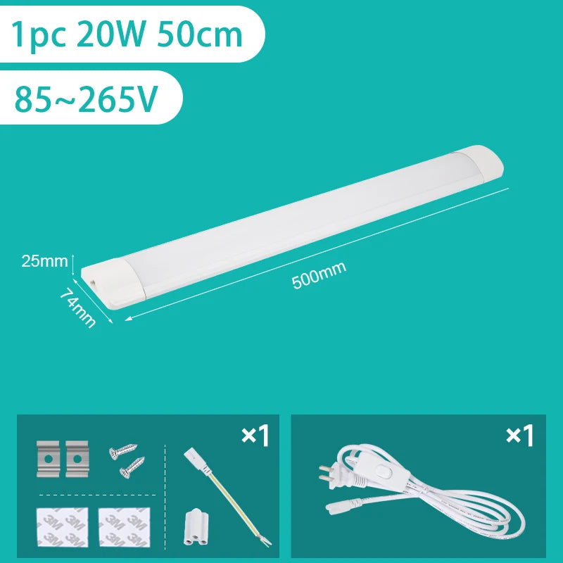 Super Bright LED Under Cabinet Light – Kitchen Tube Light