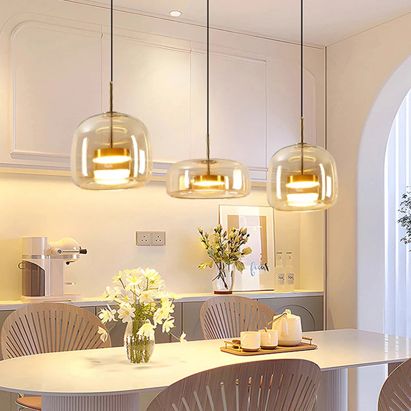Modern LED Pendant Chandelier – Multi-Style Smart Lighting