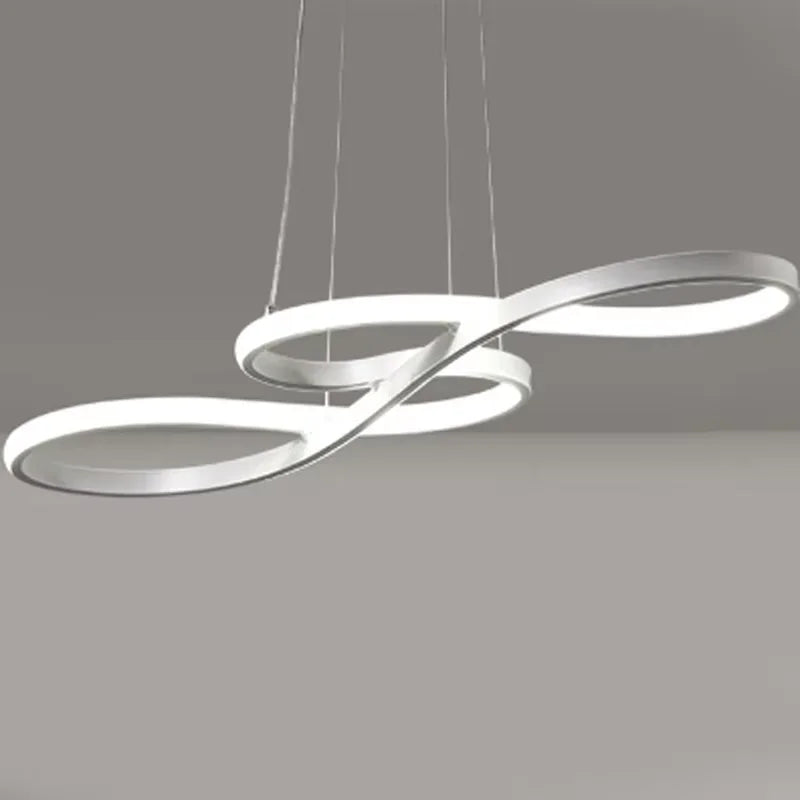 Modern LED Kitchen Island Pendant Light – Remote Dimmable