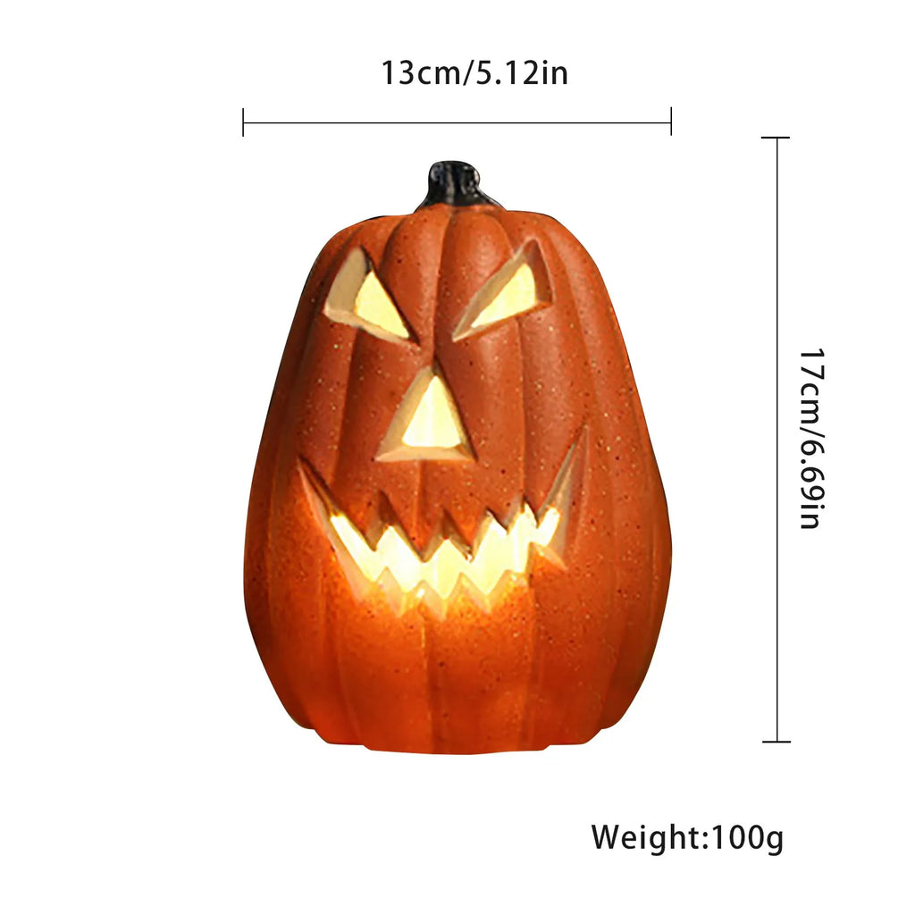 Halloween Light-Up Pumpkin Lantern – Jack-o’-Lantern Decoration