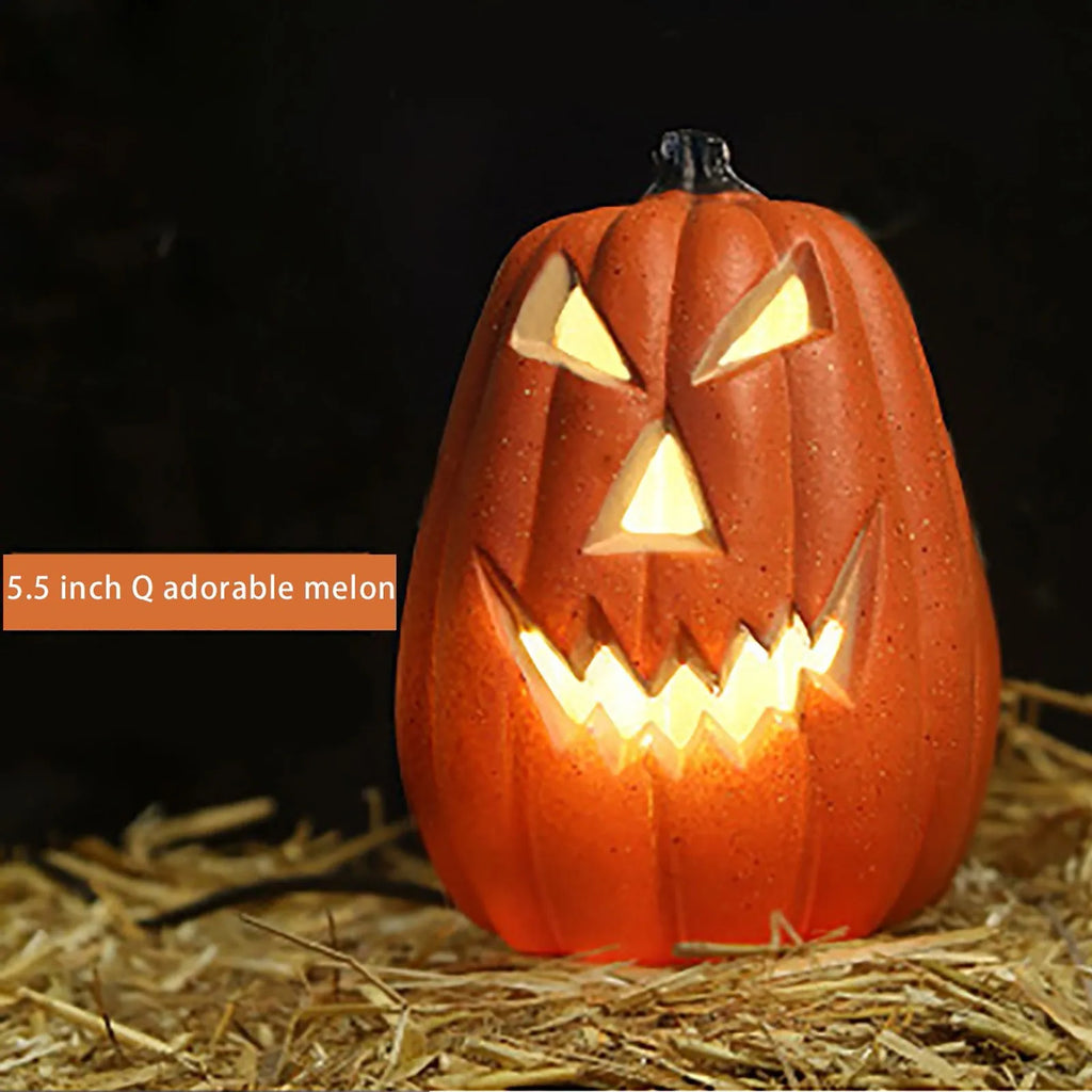 Halloween Light-Up Pumpkin Lantern – Jack-o’-Lantern Decoration
