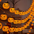 Halloween Pumpkins String Lights, Holiday Jack-O-Lantern Pumpkin Lights for Indoor Outdoor DIY Party Hanging Decor