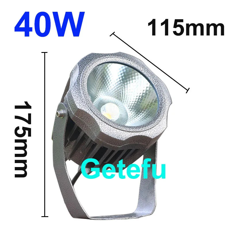 LED-Außenstrahler für Rasen | 10–40W Wall Washer Flutlicht