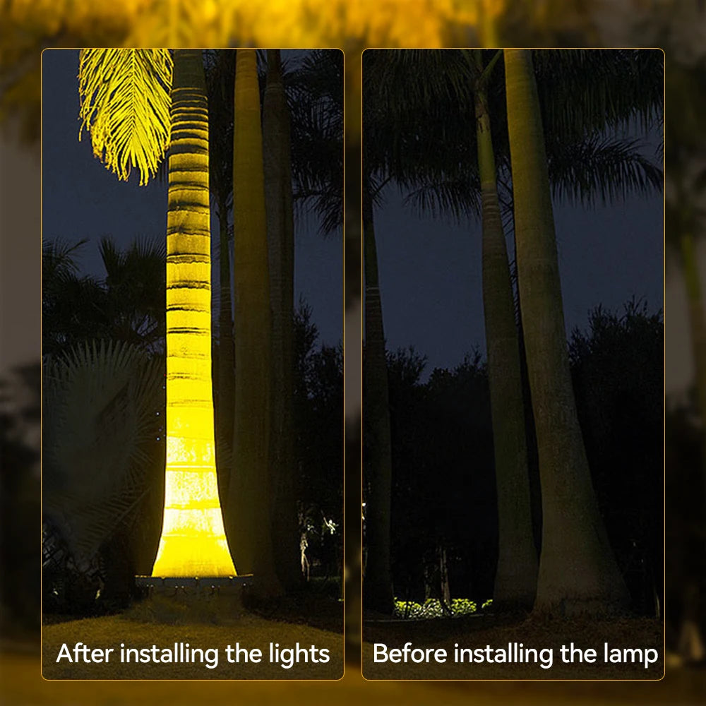 IP65 LED Baum-Anstrahler – Außenleuchte für Garten und Landschaft